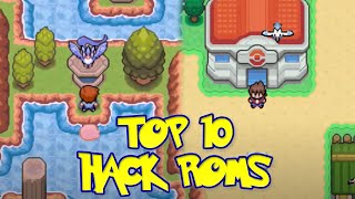 TOP 10 HACK ROMS DE POKEMON PARA GBA COMPLETOS EN ESPAÑOL 2023 ANDROID Y PC [upl. by Naima]