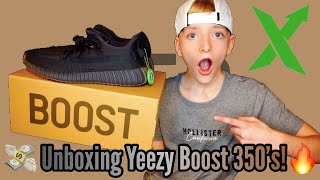 UNBOXING ADIDAS YEEZY BOOST 350 V2  Yeezys From StockX [upl. by Milla]