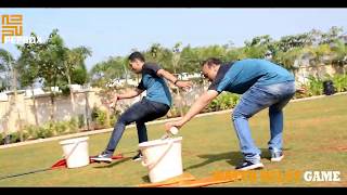 Water Relay Race  Team Building amp Employee Engagement Activities by Pepbox [upl. by Blainey]