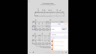 Sheet Music Direct for iPad Score Playback and Customization [upl. by Ardnuat]