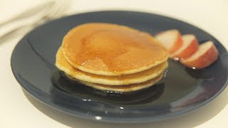 Ricetta Pancake semplici e soffici  American Pancakes Recipe simple and fluffy [upl. by Ellienad40]