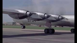 Six Turning Four Burning  Convair B36 quotPeacemakerquot HD [upl. by Voltz]