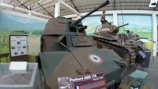 Look Inside the Panhard 178  Walkaround  Saumur Tank museum [upl. by Lilly]