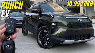 Only 1099 Lakh🔥New Tata Punch EV🔥421 KM Range🔥OnRoad Pricing  Real Life Review [upl. by Tayib]