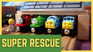 The Railway Series Super Rescue  Thomas Wooden Railway Remake [upl. by Hplar]