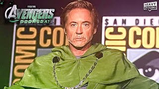 AVENGERS Doomsday amp Secret Wars Breakdown  Robert Downey Jr Returns As DOCTOR DOOM  SDCC MCU Panel [upl. by Ahsrav]