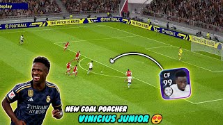 OMG 😱  Goal Poacher Vinicius Junior is Here 🔥  eFootball 24 [upl. by Imugem]