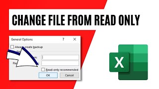 How to Change an Excel File from Read Only [upl. by Moneta]