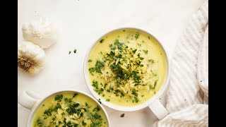 Lemon Orzo Soup [upl. by Ahsitram]