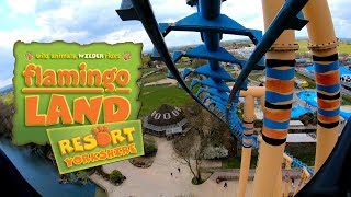 Kumali OnRide POV  Flamingo Land  4K [upl. by Niliak230]