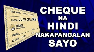 CHEQUE NA HINDI NAKAPANGALAN SAYO  RAM FRONDOZA [upl. by Abigale]