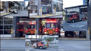 FRV3TURNOUTSFS38￼ multiple callsP38Ap38Bp38B38ADC1A leaving VICTORIA POLIC￼E Southbank [upl. by Kylie]