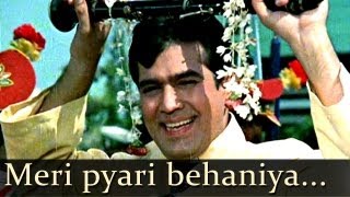 Meri Pyari Behaniya Banegi Dulhaniya  Sachaa Jhutha  Kishore Kumar  Rakhi Song [upl. by Ycnan105]