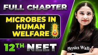 Microbes in Human Welfare FULL CHAPTER  Class 12th Botany  Lakshya NEET [upl. by Bernhard333]