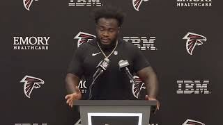 Jessie Bates as Defensive Player of the Year Grady Jarrett on What Makes Bates Special [upl. by Osborne770]