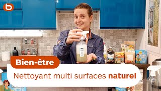 Comment faire un nettoyant multi surfaces naturel maison  I Boulanger [upl. by Ardnasac58]