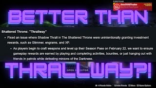 BEST NEW KILL FARM IN DESTINY 2  THRALLWAY NERF  JessOfArCades [upl. by Edia]