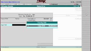 How to enter the payment and receipt entry in double entry mode in tally [upl. by Ninerb230]