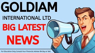 GOLDIAM INTERNATIONAL SHARE LATEST NEWS goldiaminternational goldiam kalyanjewellers pcjewellers [upl. by Northrup]