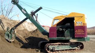 Bucyrus Erie 15B Digging Sidewall [upl. by Eeb]