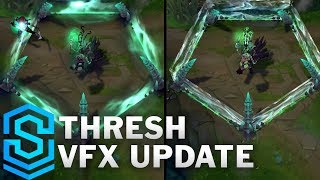 Thresh Visual Effect Update Comparison  All Skins  League Of Legends [upl. by Gaiser]