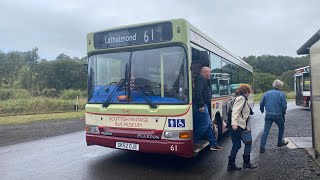 Preserved Ex Lothian Dennis Dart 61  Euro 3 Voith Gearbox  SK52 OJE [upl. by Siryt]