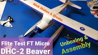 Unboxing  Flite Test FT Micro DHC2 Beaver [upl. by Oric]