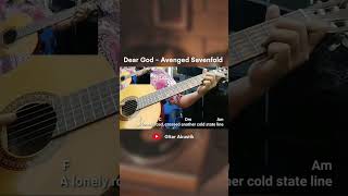 Dear God  Avenged Sevenfold [upl. by Ecinuahs]