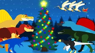 Dinosaurs Cartoons  Christmas with Dinosaurs  DinoMania [upl. by Nillek]