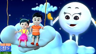 Chanda Mama Door Ke  चंदा मामा l Kids Hindi Rhyme Song l Hindi Rhymes For Kids ‎kidschannelindia [upl. by Davina844]