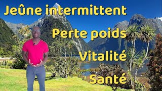 Jeûne intermittent perte de poids vitalité santé [upl. by Reh832]