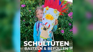 Schultüten basteln und befüllen  Produkttipp [upl. by Marcile523]