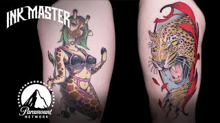 Season 14’s Best Tattoos 🏅 Part 1  Ink Master [upl. by Culbertson]