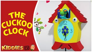 The Cuckoo Clock Nursery Rhyme  3D Nursery rhyme  Kiddiestv Nursery Rhymes [upl. by Akeme]