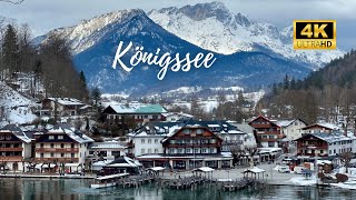 Schönau am Königssee  A beautiful village in the Bavarian Alps of Germany  4K 60fps [upl. by Page244]