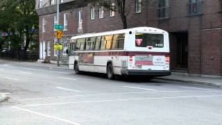 RTL Longueuil 1989 MCI Classic 9030 departs Papineau Metro on the 170 [upl. by Ahsain]