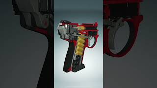 BOBERG XR9S gun pistol csgo airsoft blender guns asmr callofduty reddeadredemption rifle [upl. by Nilknarf]