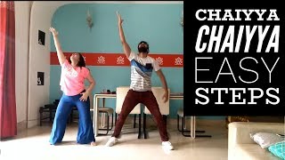 Chaiyya Chaiyya  Easy Choreography best for Sangeets [upl. by Arraik]