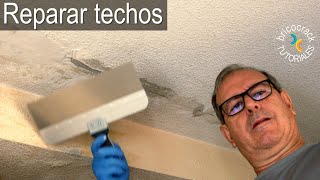 Reparar techos agujeros grietas y fisuras Bricocrack [upl. by Relyt]