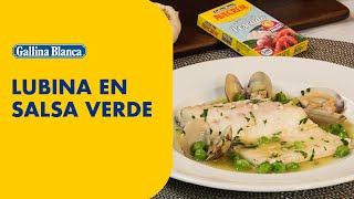 LUBINA EN SALSA VERDE  Recetas Gallina Blanca [upl. by Harwill]