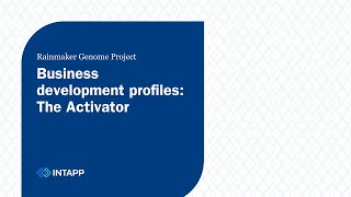 Business development profiles The Activator [upl. by Kacy]