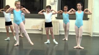 Level 1A Ballet Class JKO School Max Barker December 2012 [upl. by Correy]