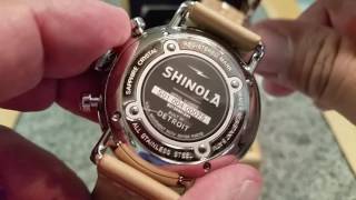 Shinola Canfield ChronographDesigned with the Willard Program [upl. by Bernetta28]