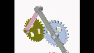 Gear and linkage mechanism 15 [upl. by Onilegna]