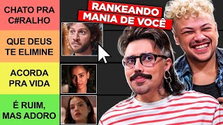 RANKEANDO OS PERSONAGENS DE ‘MANIA DE VOCÊ’  Diva Depressão [upl. by Annahgiel73]