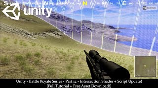 UnityBattle Royale SeriesPart 12Intersection Shader  Script Update Tutorial  Free Download [upl. by Yarahs]