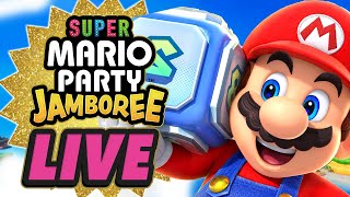 Lets Play Super Mario Party Jamboree TOGETHER  Livestream [upl. by Tiffanie]