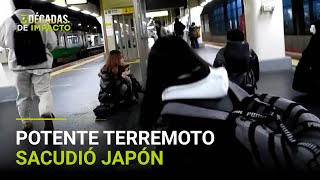 Las imágenes y los testimonios tras el poderoso terremoto de magnitud 76 en Japón [upl. by Tedra590]