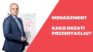 Menadžment  Kako držati prezentaciju [upl. by Laroc914]