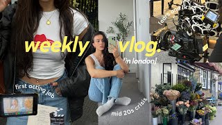 WEEKLY VLOG ⭐️ acting jobs 5am work days fear of starting something new [upl. by Michaella690]